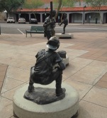 cool sculptures downtown Mesa AZ